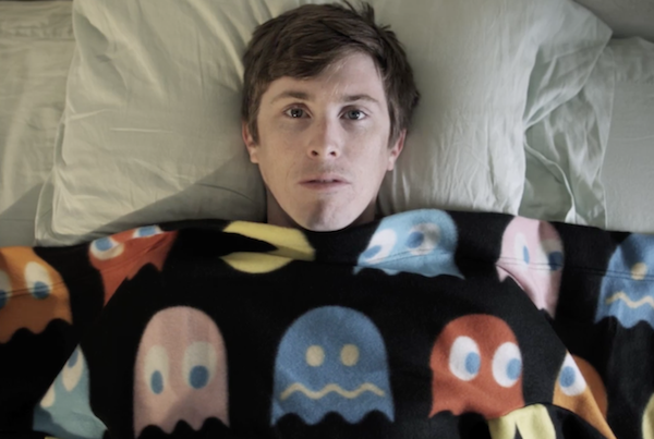 Man in bed