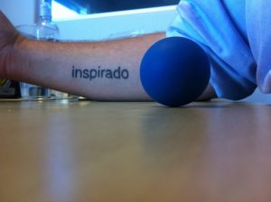Ball and tattoo