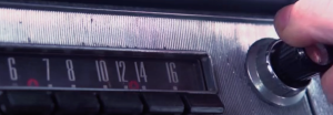 Old car radio