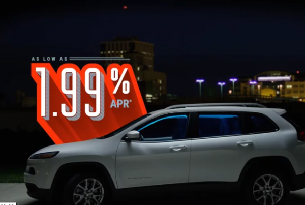 SUV with APR graphic