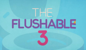 Flushable 3