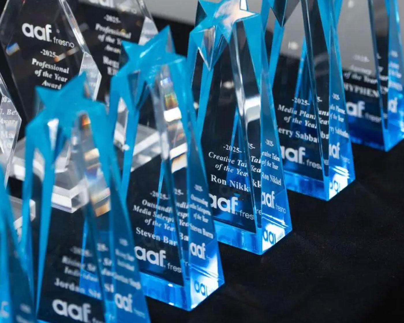 Jordan Singh wins Rising Star Award at AAF Fresno 2025